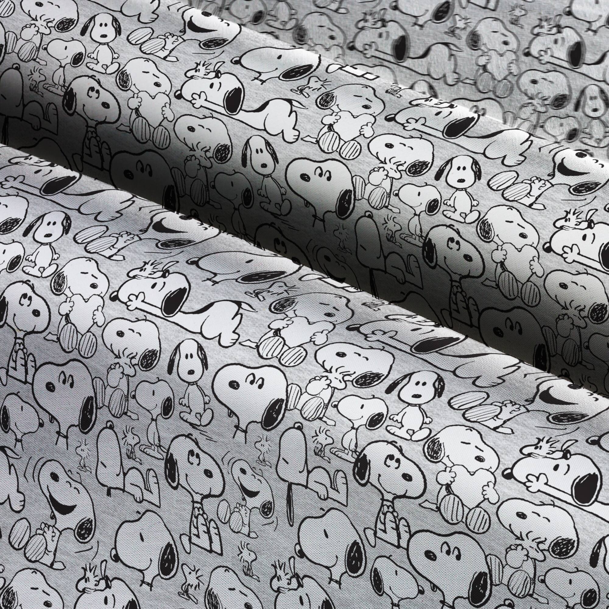 Peanuts Snoopy & Woodstock Nursery Cotton Fabric